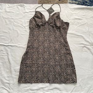 ZAFUL Leopard Print Dress